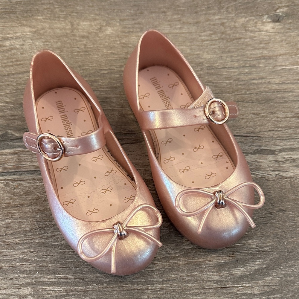 Mini Melissa princess pink 👑 shoes size 9 toddler